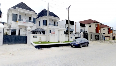 5 BEDROOM DETACHED DUPLEX AT BAMIDELE ELETU, OSAPA, LEKKI 3D Model
