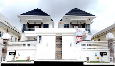 5 Bedroom Detached Duplex at Demola Eletu, Osapa, Lekki 3D Model