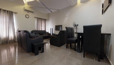 Decent 4 Bedroom Terrace plus BQ, Ade Okin Living, Lifecamp, Abuja 3D Model