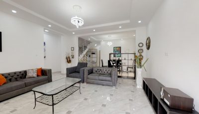 4 Bedroom Terrace, Whitesand Estate, Ajah 3D Model