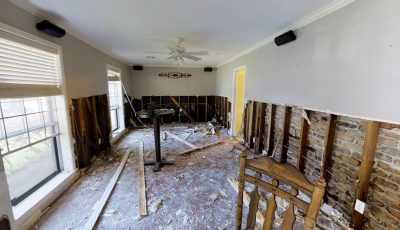 Destroyed House 3D Model