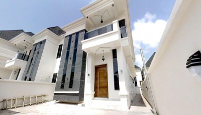 4 Bedroom Detached Duplex – Chevron, Lekki 3D Model