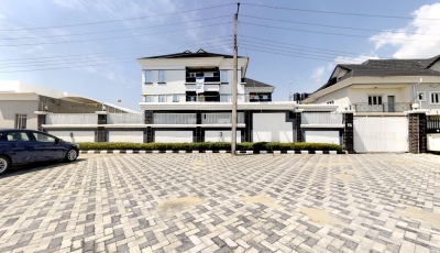 3 Bedroom Pent House with BQ 3D Model