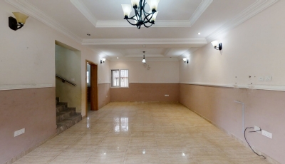 Spacious 3 Bedroom Terrace Osapa 3D Model