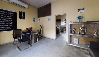 SKYLINE SPORT FIELD AND OFFICE 3D Model