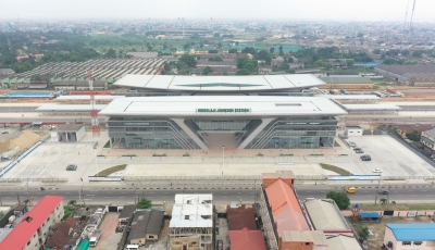 Mobolaji Johnson Train Station, Ebute Meta, Lagos, Nigeria 3D Model